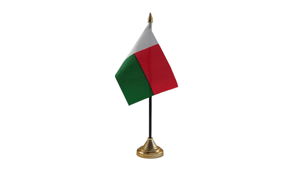 Madagascar Table Flags